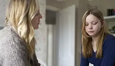 A parent supported through her daughter's mental health challenges